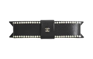 Заколка для волос женская CHANEL, черный