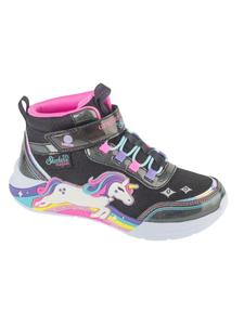 Кроссовки Skechers S-Lights: Unicorn Chaser - Jumping Magic in Schwarz