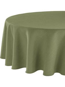 Erwin Müller Скатерть «Крефельд» оливкового цвета