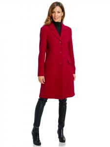 Короткое пальто красного цвета Heine