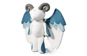 Плюшевая игрушка Mountain And Sea Sutra Divine Beast Baihu-Large Beast My Only Friend, Divine Beast Bai Ze-80cm