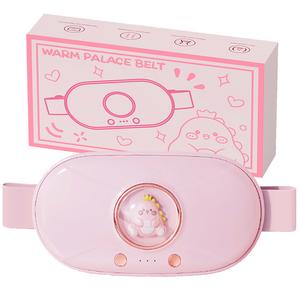 Пояс для согревания живота Heart Herb, розовый