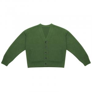 Кардиган вязаный Deep Breath мужской, зеленый