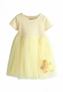 Коктейльное платье/вечернее платье прямого кроя Next, Yellow Duck