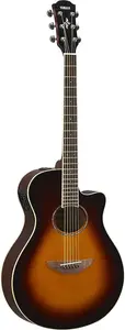 Акустико-электрогитара Yamaha APX600 OVS с тонким корпусом, цвет Old Violin Sunburst