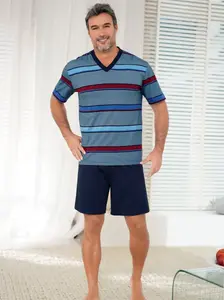 Пижама, цвет Marine-Rot-Gestreift