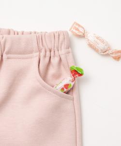 Брюки-капри с оборками