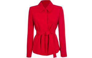 Пиджак для делового костюма женский MaxMara Studio, red