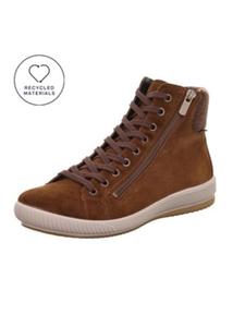 Коричневые ботинки на шнуровке Legero