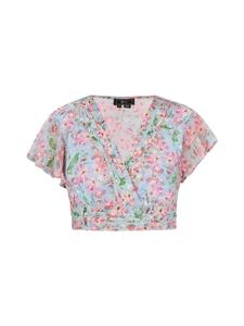 Блузка faina, цвет light blue multicolor