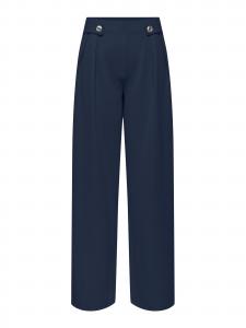 Широкие брюки со складками 'JDYLOUISVILLE' в темно-синем цвете