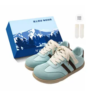 Fawn Miri Кроссовки для скейтбординга с низким верхом для женщин синие эксклюзивная коробка в комплекте носки, цвет Blue-Exclusive Shoe Box-Comes with Socks