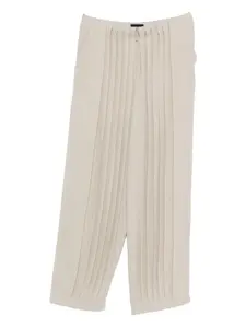 Брюки с плиссированными карманами GIORGIO ARMANI, нейтральный