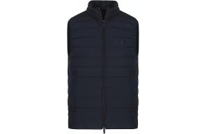 EMPORIO ARMANI Стеганый жилет с логотипом, Marine Blue