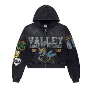 Толстовка Vale Forever Army Zip Up [], Black