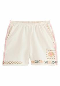 Шорты Next REGULAR FIT-PRETTY GRAPHIC, Ecru Cream/Beige