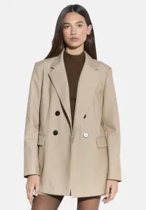 Двубортное короткое пальто Glamorous, Sand