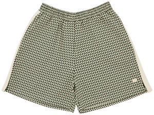 Шорты Wales Bonner Power Shorts 'Beige/Dark Green/Brown', загар