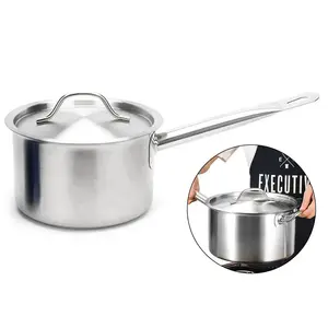 Индукционная кастрюля, 3 л, Ø 18 см, высота 11,5 см, нержавеющая сталь, подходит для всех типов плит. Slyrun