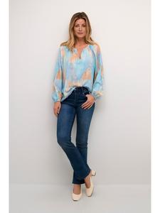 Cream Блузка с длинными рукавами CRCassia, стандартный крой, цвет «Синяя акварель»