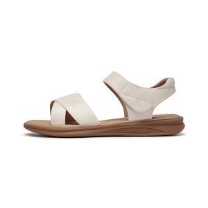 ZULIZ Женские легкие сандалии с одной застежкой для пожилых слоновая кость, цвет Ivory