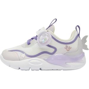 QIAODAN Скользостойкие износостойкие низкие детские ботинки Jordan White/Sage Green для малышей