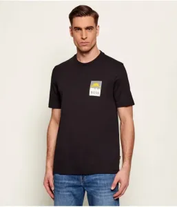 Футболка Te_Plain regular fit Boss Orange, черный