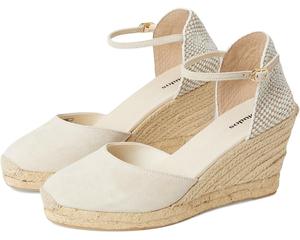 Туфли Soludos Marseille Wedge Espadrille, цвет La Concha Ivory 1