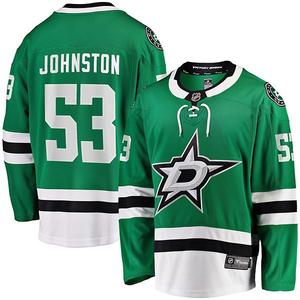 Мужская домашняя джерси Dallas Stars Kelly Green Wyatt Johnston Fanatics