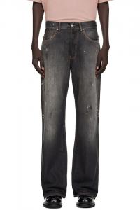 Acne Studios Серые джинсы прямого кроя, модель 2021m