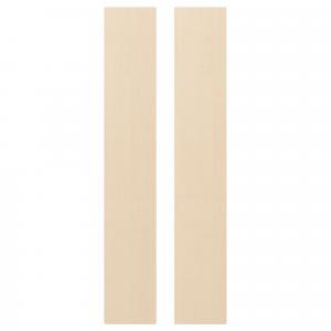 Дверь SMASTAD IKEA, 2 шт. в упаковке, 30x180 см, эффект березы