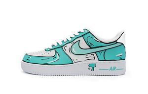 Мужские кроссовки для скейтбординга Nike Air Force 1, White