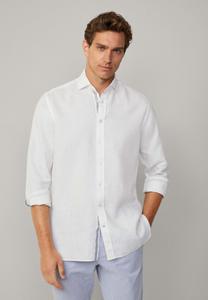 Рубашка COT LIN ENG STR Hackett London, белый