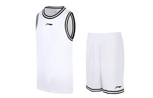 LINING Баскетбольный костюм мужской white