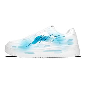 LINING Непромокаемые устойчивые к скольжению устойчивые к истиранию низкие кроссовки для скейтбординга мужские Blue