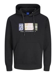 Толстовка с капюшоном Jack & Jones, черный
