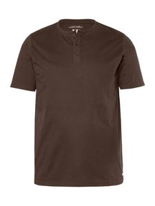 Футболка с короткими рукавами темно-коричневого цвета JP1880