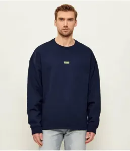 Толстовка Naviu loose fit Hugo Blue, темно-синий