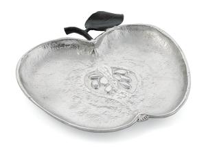 Тарелка с яблоками Michael Aram, серебро