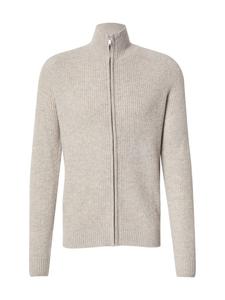 Вязаный кардиган Kronstadt Dorsey, светло-серый