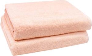 Банное полотенце Zollner 00000321 2 шт, 100x1x150 см цвет apricot