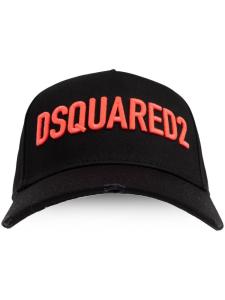 Бейсболка с нашивкой-логотипом DSQUARED2, черный