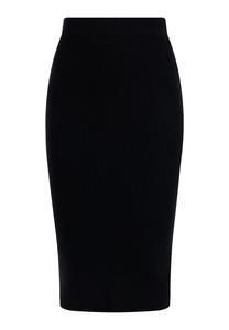 Юбка до колена faina Strick, черный