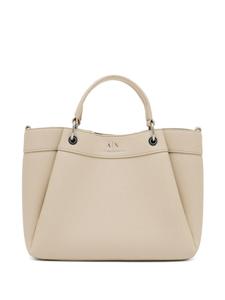 Сумка-тоут с логотипом Armani Exchange, нейтральный