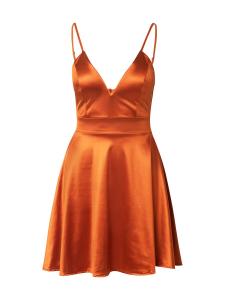 Коктейльное платье WAL G. ALAIA, Dark orange