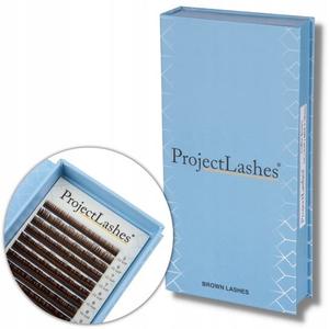 Мм СВЕТЛО-коричневый Project Lashes CC 0.07 5-12