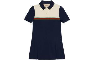 Платье детское Gucci, темно-синий / белый