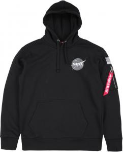 Худи Alpha Industries Space Shuttle Hoodie, черный