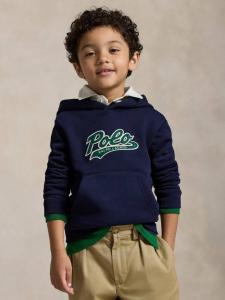 Детская толстовка Polo Kids с логотипом из хлопковой смеси Ralph Lauren, Refined Navy