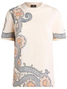 ETRO футболка Year of Snake, нейтральный цвет